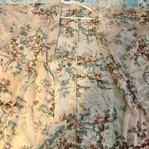 Floral Sheer Kimono